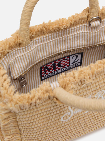 Mini Vanity Straw effect bag