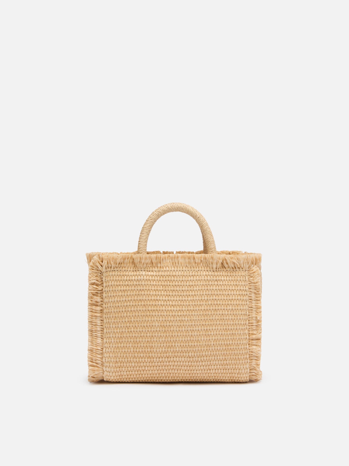 Mini Vanity Straw effect bag