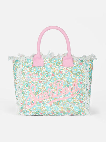 Betsy Cotton canvas Vanity Liberty tote bag |MADE WITH LIBERTY FABRIC - MC2 Saint Barth