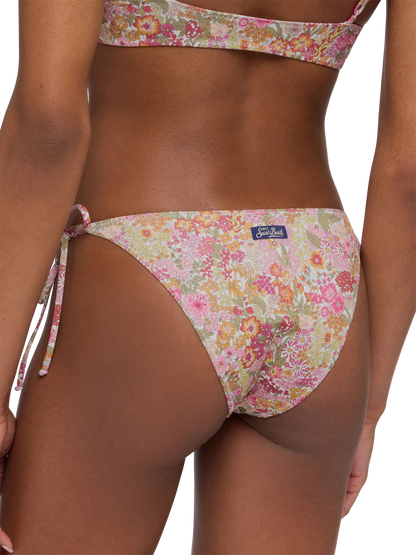 Virgo classic swim briefs with Margaret annie print | MADE WITH LIBERTY FABRIC