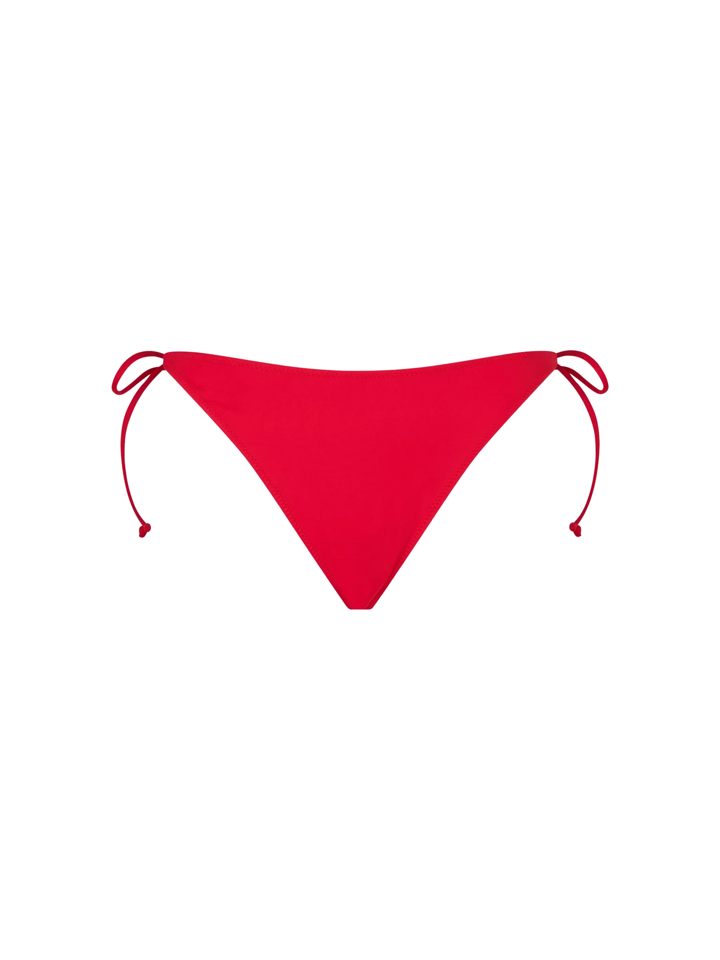 Woman red classic swim briefs Virgo