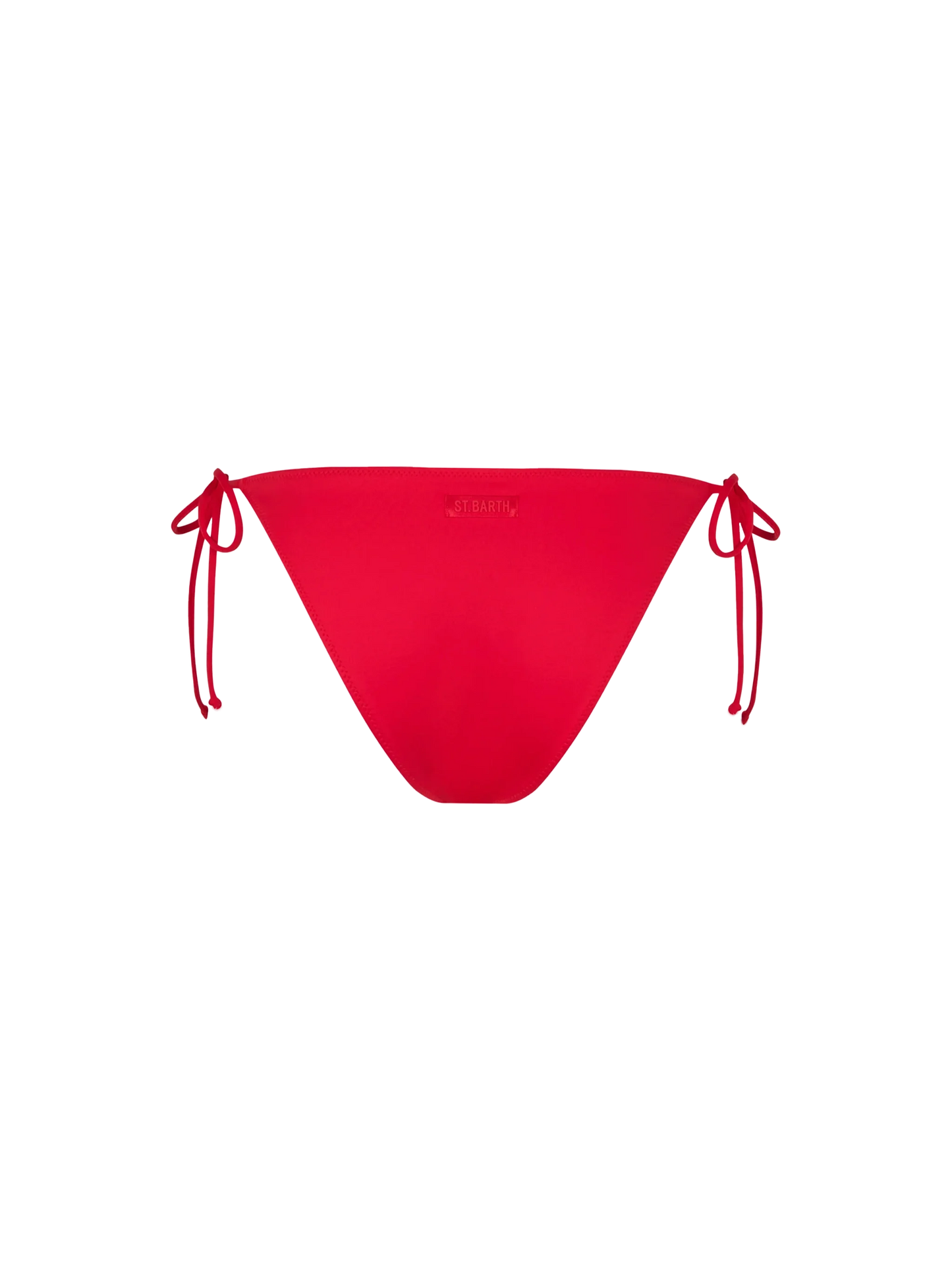 Woman red classic swim briefs Virgo