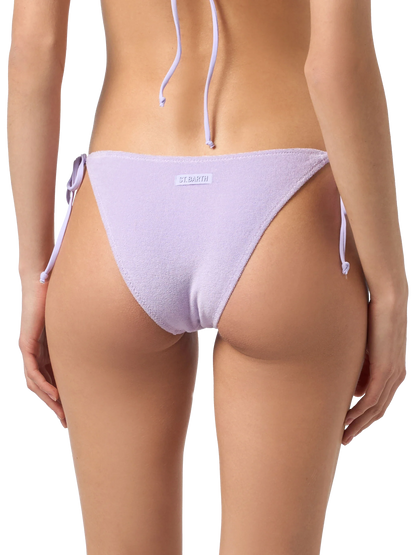 Woman terry cotton classic swim briefs Virgo