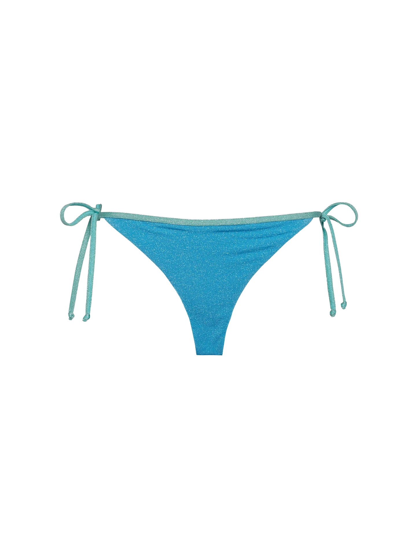 Woman lurex cheeky swim briefs Virgo