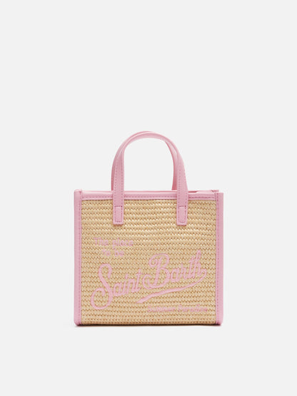 Beige Vivian Mini Straw handbag - MC2 Saint Barth