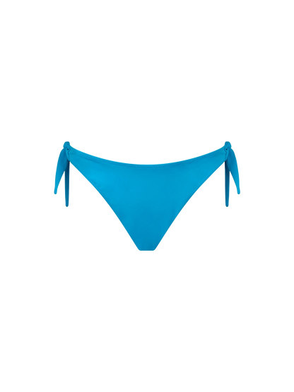 Woman turquoise classic swim briefs Yali