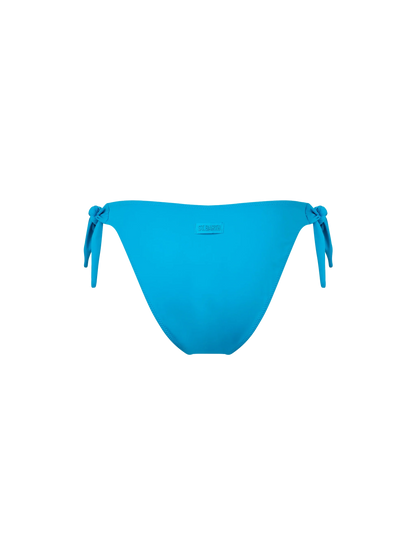 Woman turquoise classic swim briefs Yali